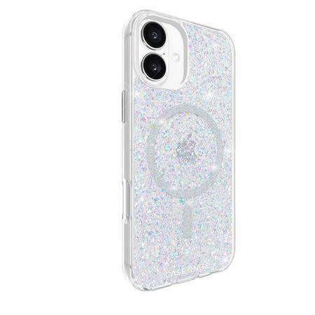 Case-Mate Twinkle MagSafe - Étui pour iPhone 16 Plus (Disco)