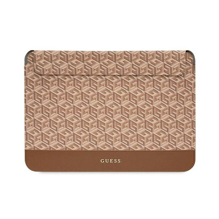 Guess GCube Stripes Computertasche - 16" Notebooktasche (braun)