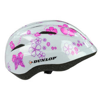 Dunlop - Kinderhelm (rosa Blumen)
