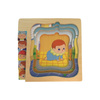 Top Bright - Grandfather layered puzzle, glasses