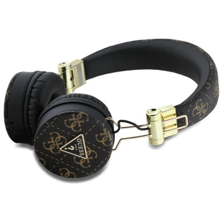 Guess 4G Triangle Round Shape - Bluetooth ENC vezeték nélküli fülhallgató (fekete)