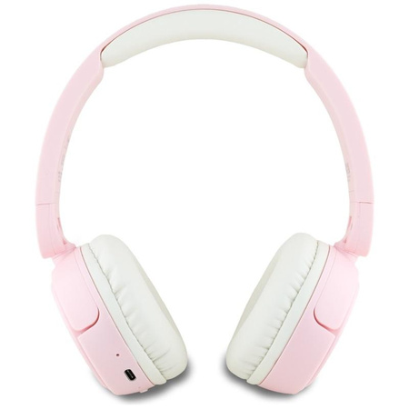 Hello Kitty Face Logo - Wireless Over-Ear Bluetooth Headphones V5.3 (Pink)
