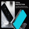 Crong Anti-Bacterial 3D Armour Glass - Verre trempé 9H pour iPhone 15 Pro Max + cadre d'installation