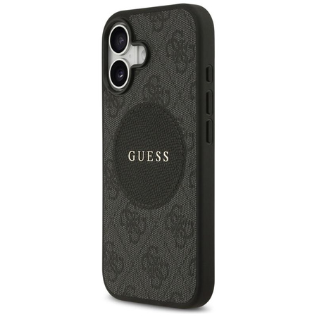 Guess 4G Circle Classic Logo MagSafe – Case iPhone 17 (Black)