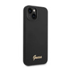 Guess Silicone Vintage - iPhone 14 Case (black)