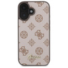 Guess Peony Script MagSafe - Coque iPhone 16 (marron)