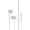 USAMS EP-42 - 3.5 mm jack wired headphones (white)