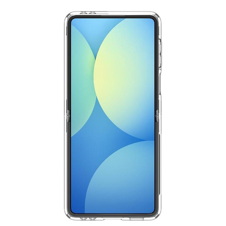 Spigen Ultra Hybrid Pro Mag MagSafe - Gehäuse für Samsung Galaxy Z Flip 7 (Klar/Weiß)