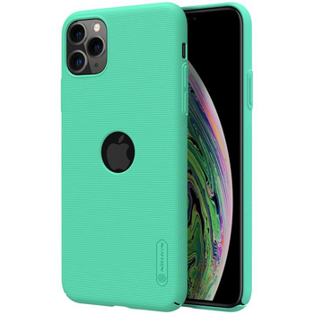 Nillkin Super Frosted Shield - Coque Apple iPhone 11 Pro avec découpe logo (Vert Menthe)