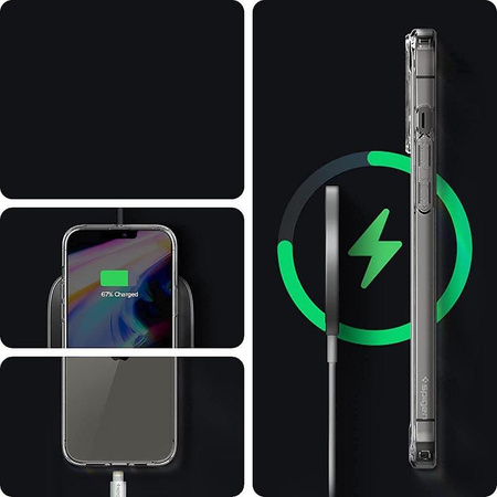 Spigen Ultra Hybrid - tok iPhone 13 Pro készülékhez (átlátszó)