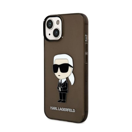 Karl Lagerfeld IML NFT Ikonik - pouzdro pro iPhone 14 Plus (černé)