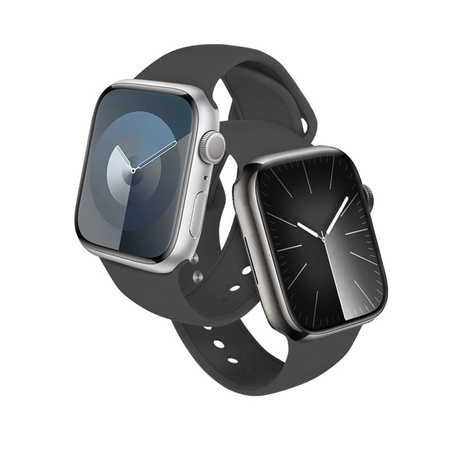 Crong Liquid - Strap for Apple Watch 44/45/46/49 mm (graphite)