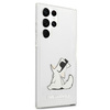 Karl Lagerfeld Choupette Fun  - Etui Samsung Galaxy S22 Ultra (przezroczysty)