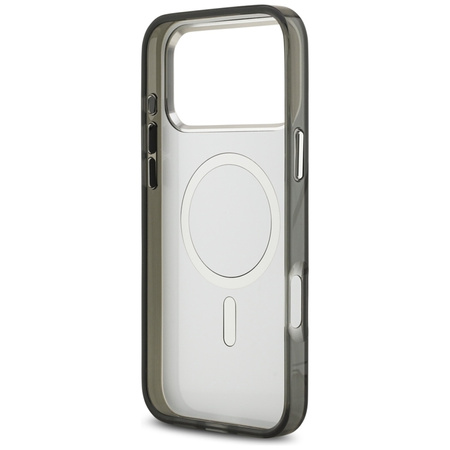 Karl Lagerfeld IML Aquarelle Karl & Choupette & Logo MagSafe - iPhone 17 Pro tok (fekete)