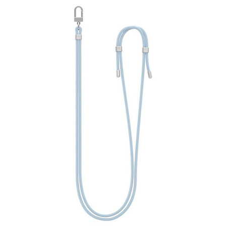 Spigen Universal Strap Set Crossbody & Wrist - Bandoulière + dragonne pour téléphone portable (Mute Blue)