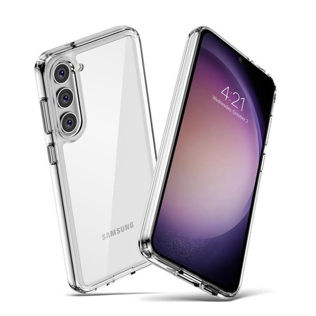 Crong Kristall-Schutzhülle - Samsung Galaxy S23+ Gehäuse (Transparent)