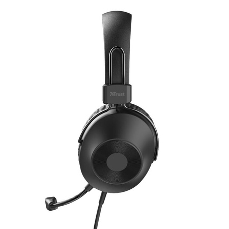 Trust HS-250 - Ecouteurs intra-auriculaires filaires avec microphone (noir)