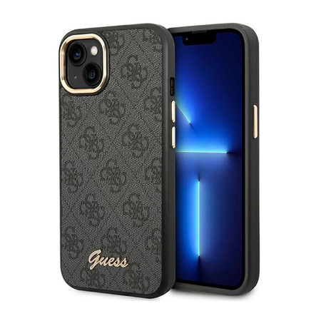 Guess 4G Metal Camera Outline Case - iPhone 14 Case (black)