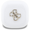 Guess 4G Metal Logo – TWS-Bluetooth-Kopfhörer + Ladeetui (weiß)