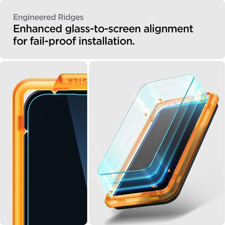 Spigen Alm Glas.TR 2-Pack - Tvrzené sklo pro telefon Nothing Phone 2a / 2a Plus (2 ks.) (Transparentní)