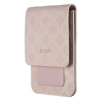 Guess 4G Peony Wallet Bag - Sac avec compartiment pour smartphone (Light Pink)