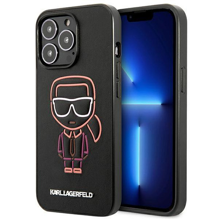 Karl Lagerfeld Outline - Coque pour iPhone 13 Pro (Multicolore)