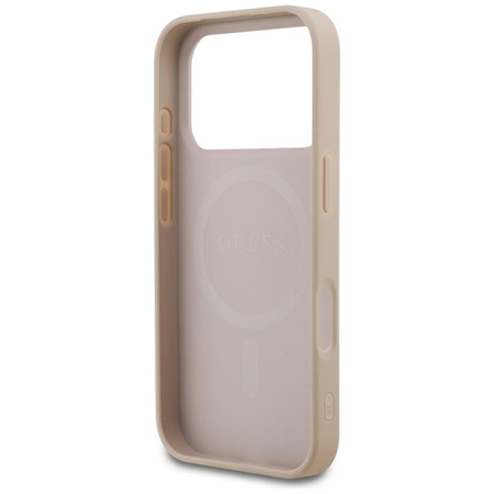 Guess 4G Small 4G and Classic MagSafe - Case for iPhone 17 Pro (pink)