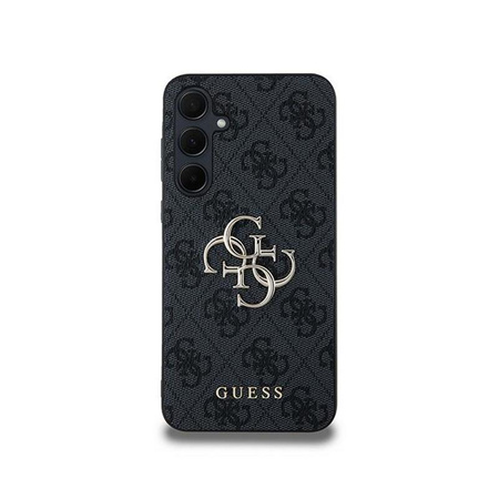 Guess 4G Big Metal Logo - Étui Samsung Galaxy A35 5G (noir)