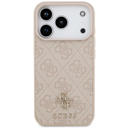 ETUI MAGSAFE GUESS DO IPHONE 17 PRO RÓŻOWE CASE MAGNETYCZNE ELEGANCKIE