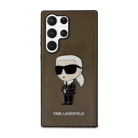 Karl Lagerfeld IML NFT Ikonik - pouzdro pro Samsung Galaxy S23 Ultra (černé)