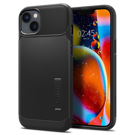 Spigen Slim Armor - Hülle für iPhone 14 Plus (Schwarz)