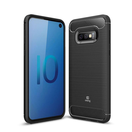 Kryt Crong Soft Armour - pouzdro pro Samsung Galaxy S10e (černé)
