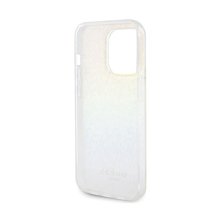 Guess IML Faceted Mirror Disco Iridescent - pouzdro pro iPhone 14 Pro Max (duhové)