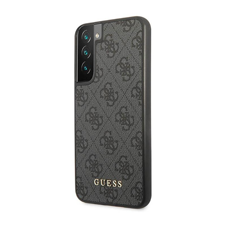 Guess 4G Metall Logo - Samsung Galaxy S23 Gehäuse (grau)