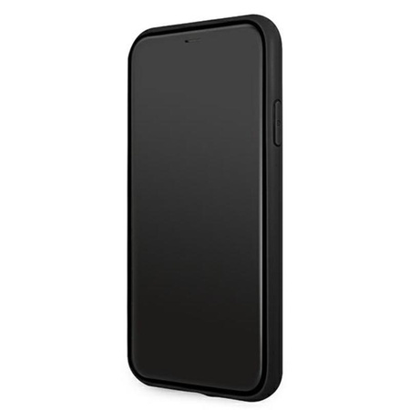 Pouzdro Guess Saffiano 4G Big Metal Logo - iPhone 11 (černé)