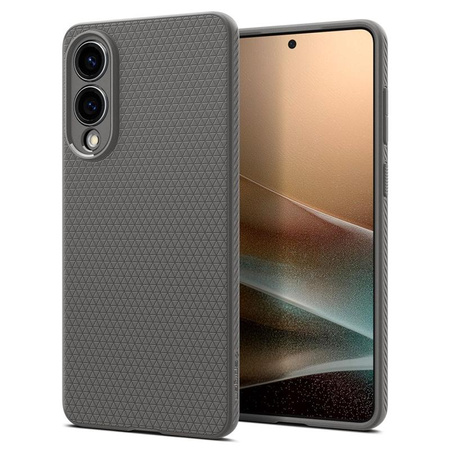 Spigen Liquid Air - Gehäuse für Samsung Galaxy S25 Edge (Marmor Grau)