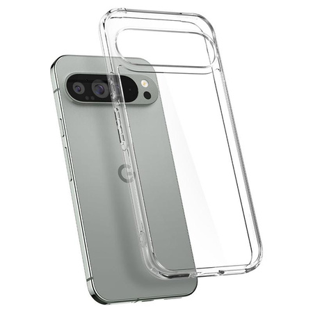 Spigen Ultra Hybrid - Étui pour Google Pixel 9 Pro XL (Crystal Clear)