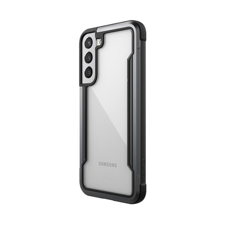 X-Doria Raptic Shield Pro - Samsung Galaxy S22+ 5G tok (antimikrobiális védelem) (Fekete)