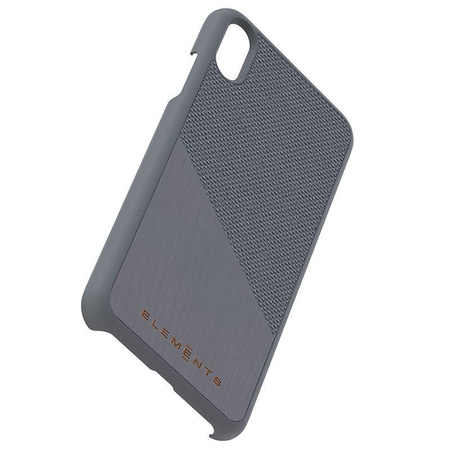 Nordic Elements Original Hel - Coque en bois pour iPhone Xs Max (Gris moyen)