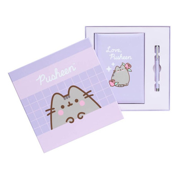 Pusheen - A5-ös jegyzetfüzet + tollkészlet a Moments kollekcióból