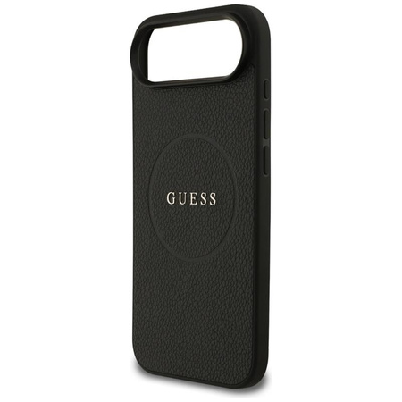 Guess Grained Ring MagSafe - Case iPhone Air (black)