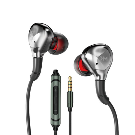 WEKOME YC06 Blackin Series - HiFi jack 3.5 mm wired headphones (Black)