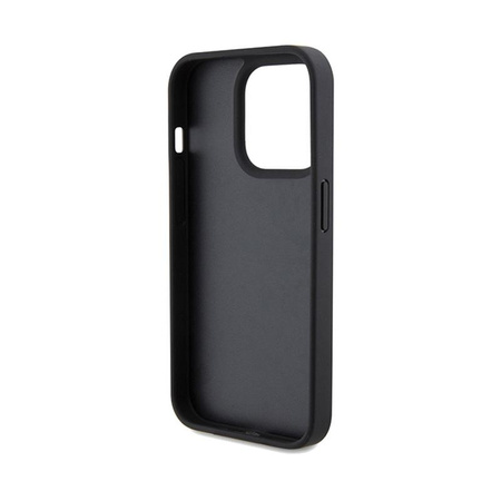 US Polo Assn Yoke Pattern - iPhone 15 Pro Case (black)