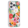 Rifle Paper Clear MagSafe - pouzdro pro iPhone 14 Pro (Garden Party Blush)