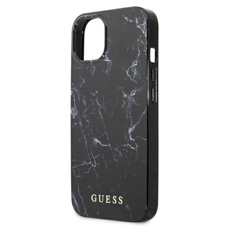 Guess Marble - iPhone 13 mini Tasche (schwarz)