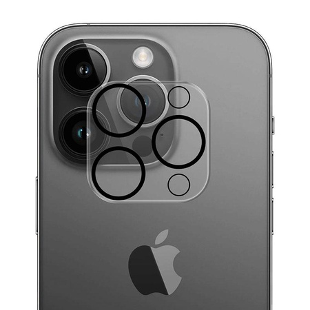 3mk Lens Pro Full Cover - Szkło na obiektyw aparatu iPhone 15 Pro / 15 Pro Max