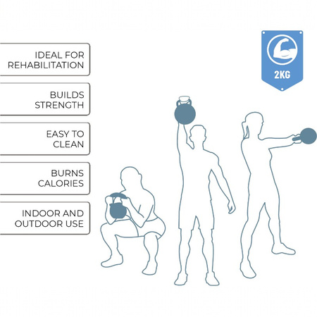 Umbro - Composite kettlebell 2 kg