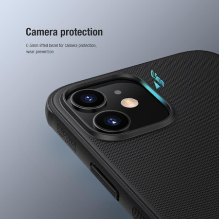 Nillkin Super Frosted Shield Magnetic - Apple iPhone 12 Mini Case (Blue)