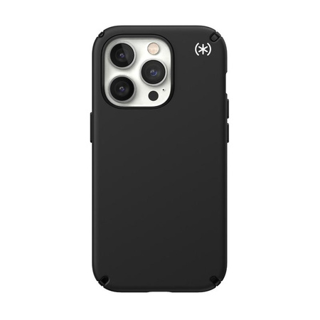 Speck Presidio2 Pro - Antibakteriális tok iPhone 14 Pro készülékhez (fekete / fekete / fehér)