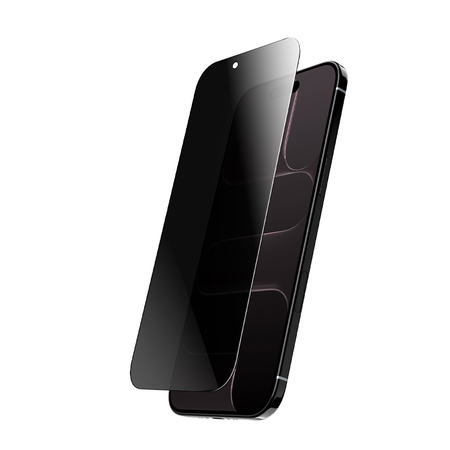Crong Privacy 3D Armour Glass - tvrzené sklo Privacy iPhone Air